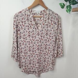 Chaus NY Peasant Blouse Size Small